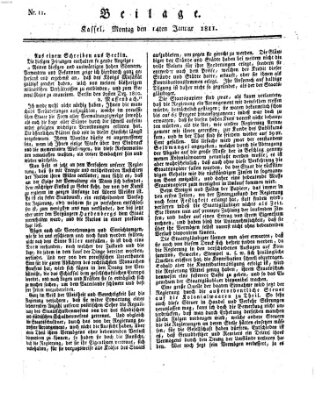 Le Moniteur westphalien = Westphälischer Moniteur (Le Moniteur westphalien) Montag 14. Januar 1811