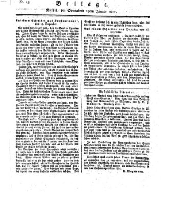 Le Moniteur westphalien = Westphälischer Moniteur (Le Moniteur westphalien) Samstag 19. Januar 1811