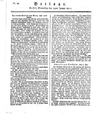 Le Moniteur westphalien = Westphälischer Moniteur (Le Moniteur westphalien) Donnerstag 24. Januar 1811