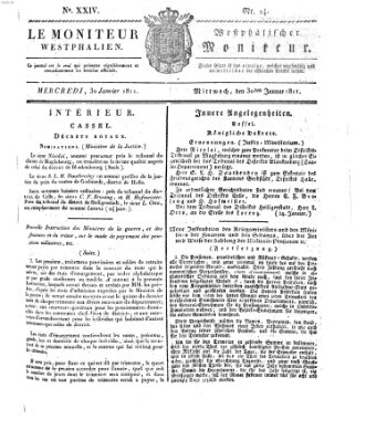 Le Moniteur westphalien = Westphälischer Moniteur (Le Moniteur westphalien) Mittwoch 30. Januar 1811