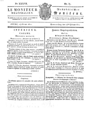 Le Moniteur westphalien = Westphälischer Moniteur (Le Moniteur westphalien) Donnerstag 14. Februar 1811