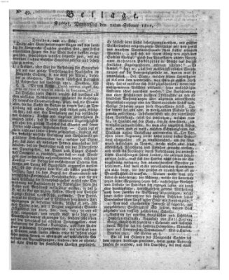 Le Moniteur westphalien = Westphälischer Moniteur (Le Moniteur westphalien) Donnerstag 28. Februar 1811