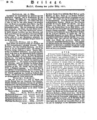 Le Moniteur westphalien = Westphälischer Moniteur (Le Moniteur westphalien) Sonntag 31. März 1811