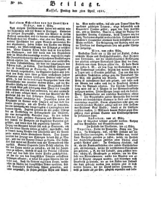 Le Moniteur westphalien = Westphälischer Moniteur (Le Moniteur westphalien) Freitag 5. April 1811