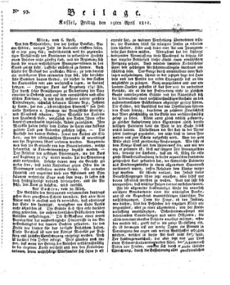 Le Moniteur westphalien = Westphälischer Moniteur (Le Moniteur westphalien) Freitag 19. April 1811