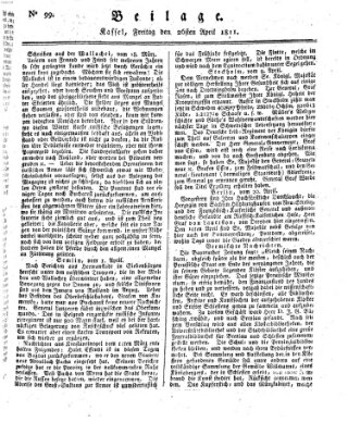 Le Moniteur westphalien = Westphälischer Moniteur (Le Moniteur westphalien) Freitag 26. April 1811