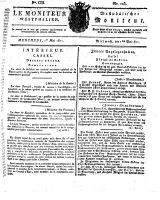 Le Moniteur westphalien = Westphälischer Moniteur (Le Moniteur westphalien) Mittwoch 1. Mai 1811