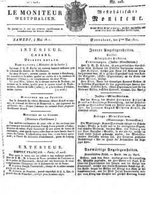 Le Moniteur westphalien = Westphälischer Moniteur (Le Moniteur westphalien) Samstag 4. Mai 1811