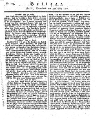 Le Moniteur westphalien = Westphälischer Moniteur (Le Moniteur westphalien) Samstag 4. Mai 1811