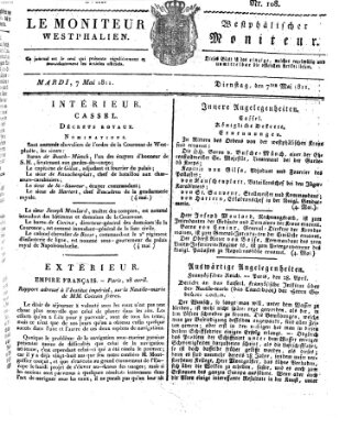 Le Moniteur westphalien = Westphälischer Moniteur (Le Moniteur westphalien) Dienstag 7. Mai 1811