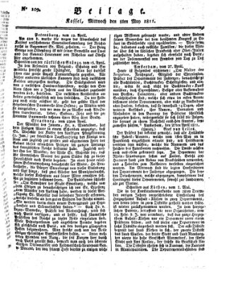 Le Moniteur westphalien = Westphälischer Moniteur (Le Moniteur westphalien) Mittwoch 8. Mai 1811