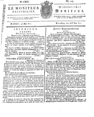 Le Moniteur westphalien = Westphälischer Moniteur (Le Moniteur westphalien) Dienstag 14. Mai 1811