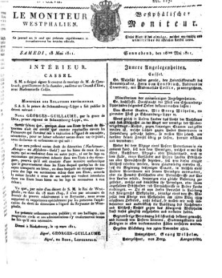 Le Moniteur westphalien = Westphälischer Moniteur (Le Moniteur westphalien) Samstag 18. Mai 1811