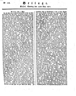 Le Moniteur westphalien = Westphälischer Moniteur (Le Moniteur westphalien) Sonntag 19. Mai 1811