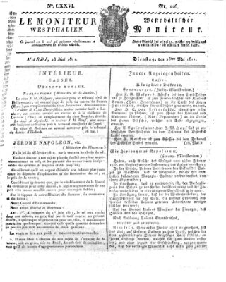 Le Moniteur westphalien = Westphälischer Moniteur (Le Moniteur westphalien) Dienstag 28. Mai 1811