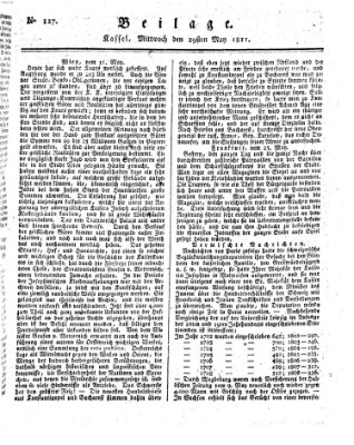 Le Moniteur westphalien = Westphälischer Moniteur (Le Moniteur westphalien) Mittwoch 29. Mai 1811