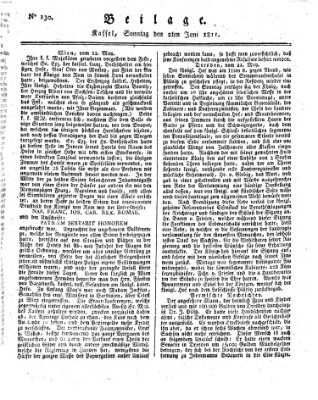 Le Moniteur westphalien = Westphälischer Moniteur (Le Moniteur westphalien) Sonntag 2. Juni 1811