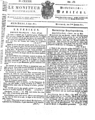 Le Moniteur westphalien = Westphälischer Moniteur (Le Moniteur westphalien) Mittwoch 5. Juni 1811