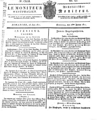 Le Moniteur westphalien = Westphälischer Moniteur (Le Moniteur westphalien) Sonntag 16. Juni 1811