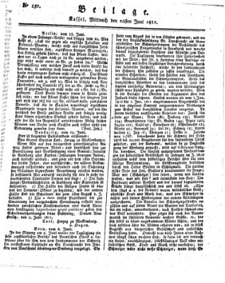 Le Moniteur westphalien = Westphälischer Moniteur (Le Moniteur westphalien) Mittwoch 26. Juni 1811