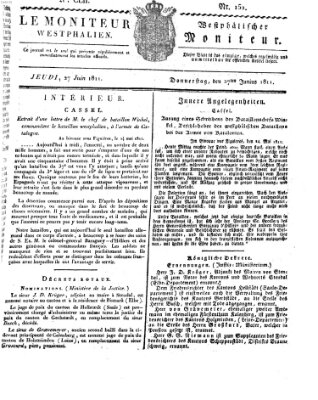 Le Moniteur westphalien = Westphälischer Moniteur (Le Moniteur westphalien) Donnerstag 27. Juni 1811