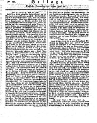 Le Moniteur westphalien = Westphälischer Moniteur (Le Moniteur westphalien) Donnerstag 27. Juni 1811