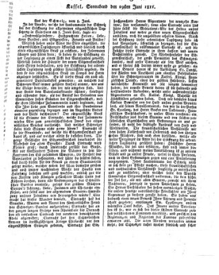 Le Moniteur westphalien = Westphälischer Moniteur (Le Moniteur westphalien) Samstag 29. Juni 1811