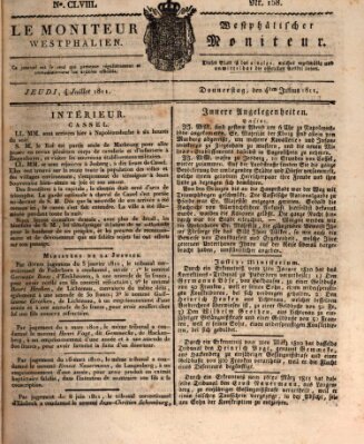 Le Moniteur westphalien = Westphälischer Moniteur (Le Moniteur westphalien) Donnerstag 4. Juli 1811