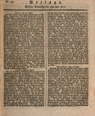 Le Moniteur westphalien = Westphälischer Moniteur (Le Moniteur westphalien) Donnerstag 4. Juli 1811