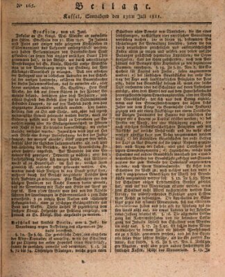 Le Moniteur westphalien = Westphälischer Moniteur (Le Moniteur westphalien) Samstag 13. Juli 1811