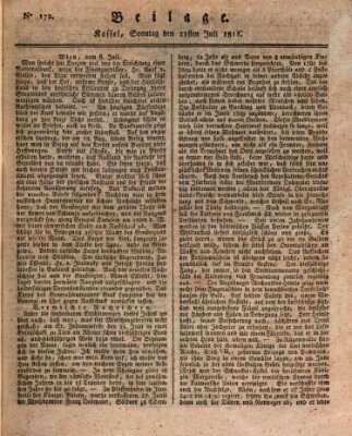 Le Moniteur westphalien = Westphälischer Moniteur (Le Moniteur westphalien) Sonntag 21. Juli 1811