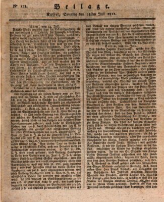 Le Moniteur westphalien = Westphälischer Moniteur (Le Moniteur westphalien) Sonntag 28. Juli 1811