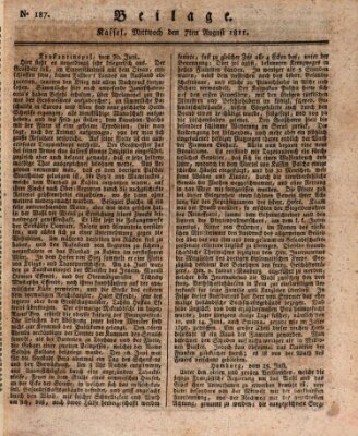 Le Moniteur westphalien = Westphälischer Moniteur (Le Moniteur westphalien) Mittwoch 7. August 1811