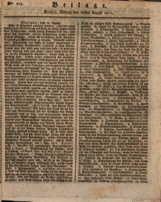 Le Moniteur westphalien = Westphälischer Moniteur (Le Moniteur westphalien) Montag 26. August 1811