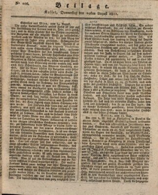 Le Moniteur westphalien = Westphälischer Moniteur (Le Moniteur westphalien) Donnerstag 29. August 1811