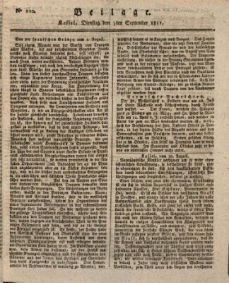 Le Moniteur westphalien = Westphälischer Moniteur (Le Moniteur westphalien) Dienstag 3. September 1811