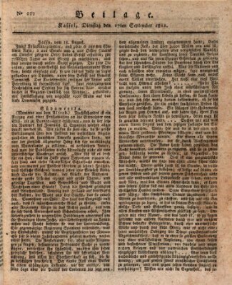 Le Moniteur westphalien = Westphälischer Moniteur (Le Moniteur westphalien) Dienstag 17. September 1811