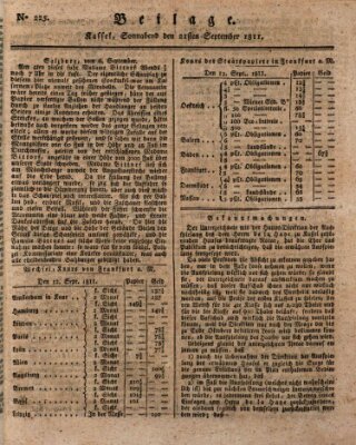 Le Moniteur westphalien = Westphälischer Moniteur (Le Moniteur westphalien) Samstag 21. September 1811