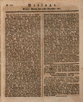 Le Moniteur westphalien = Westphälischer Moniteur (Le Moniteur westphalien) Montag 23. September 1811