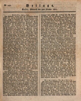 Le Moniteur westphalien = Westphälischer Moniteur (Le Moniteur westphalien) Mittwoch 9. Oktober 1811