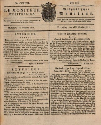 Le Moniteur westphalien = Westphälischer Moniteur (Le Moniteur westphalien) Dienstag 15. Oktober 1811