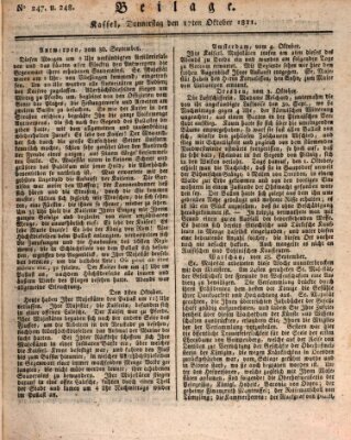 Le Moniteur westphalien = Westphälischer Moniteur (Le Moniteur westphalien) Donnerstag 17. Oktober 1811