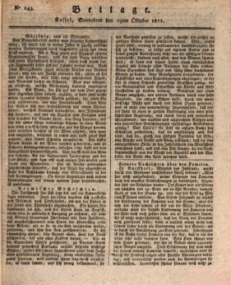 Le Moniteur westphalien = Westphälischer Moniteur (Le Moniteur westphalien) Samstag 19. Oktober 1811