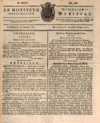 Le Moniteur westphalien = Westphälischer Moniteur (Le Moniteur westphalien) Samstag 26. Oktober 1811