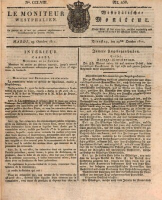 Le Moniteur westphalien = Westphälischer Moniteur (Le Moniteur westphalien) Dienstag 29. Oktober 1811