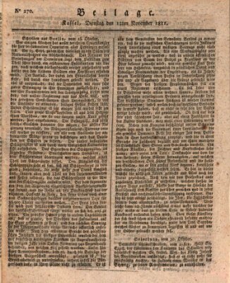 Le Moniteur westphalien = Westphälischer Moniteur (Le Moniteur westphalien) Dienstag 12. November 1811