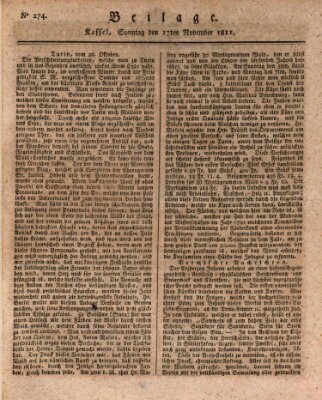 Le Moniteur westphalien = Westphälischer Moniteur (Le Moniteur westphalien) Sonntag 17. November 1811