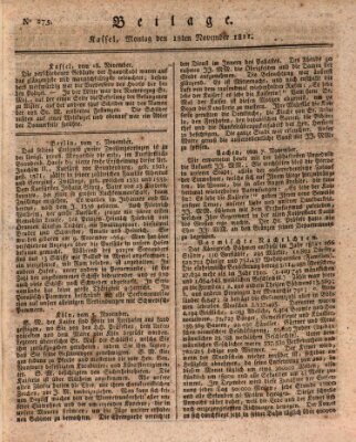 Le Moniteur westphalien = Westphälischer Moniteur (Le Moniteur westphalien) Montag 18. November 1811