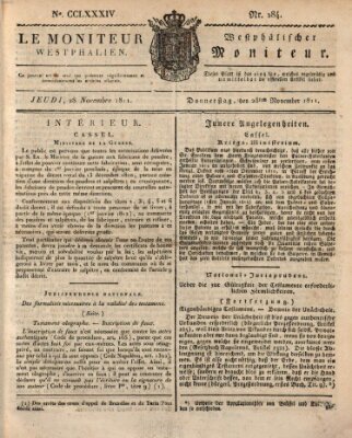 Le Moniteur westphalien = Westphälischer Moniteur (Le Moniteur westphalien) Donnerstag 28. November 1811