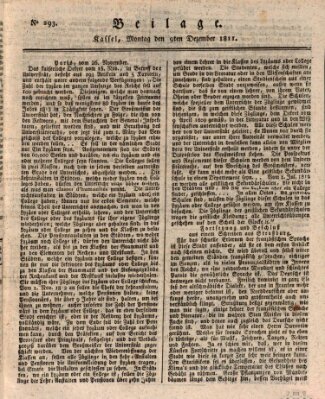 Le Moniteur westphalien = Westphälischer Moniteur (Le Moniteur westphalien) Montag 9. Dezember 1811